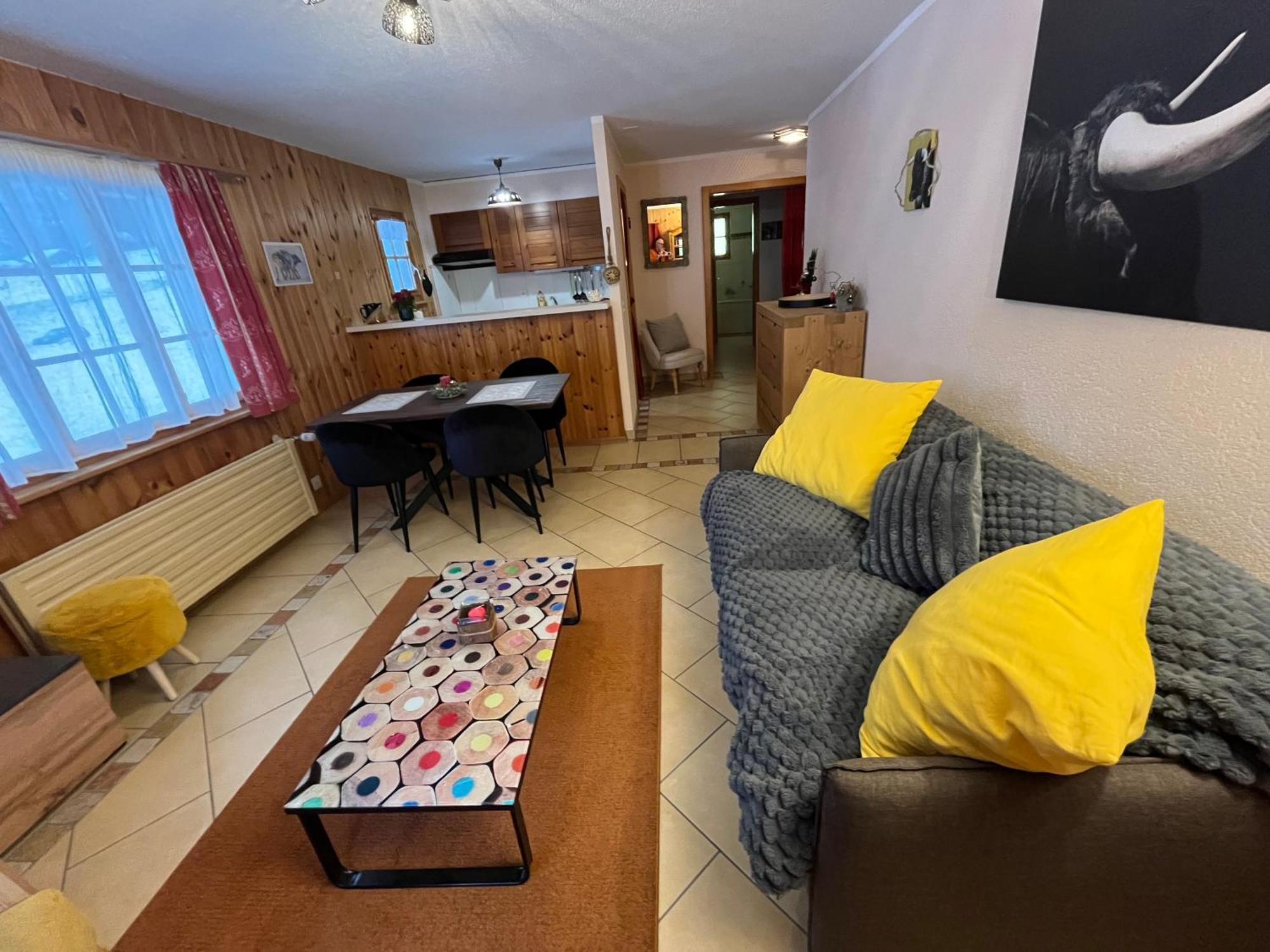 L'Herensarde, Bel Appartement Avec Jardin-Terrasse Et Garage Эволен Экстерьер фото